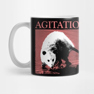 Agitation Opossum Mug